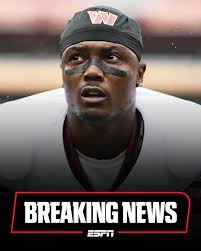 Washington WR Terry McLaurin, who is seeking a new contract, did not report  to training camp today, per source. McLaurin was not present for the  Commanders' conditioning test Tuesday that marked an