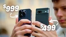 Pixel 7a vs iPhone 14 Pro: Nerdy CAMERA Test! - YouTube