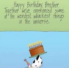 Here are some great examples you can use in a happy birthday message to a brother Happy Birthday Crazy Brother Wishes Wishesgreeting