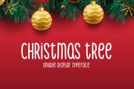 Download Christmas Tree Font By Seemly Fonts Creative Fabrica In 2020 Christmas Fonts Handwritten Christmas Christmas SVG Cut Files