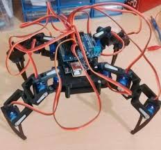 Arduino Android Kontrollu Orumcek Robot Yapimi Arduino Robot Arduino Projeleri