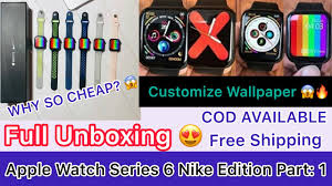 Apple limits some of their watch face designs to certain apple watch models. Apple Watch Series 6 Nike Edition With Customize Wallpaper Part 1 Youtube