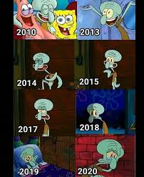 10 meme lucu spongebob saat belajar ini bikin ketawa geli. 10 Meme Sedih Squidward Yang Makjleb Ngena Banget Di Hati
