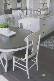 Hopefully it is helpful to someone looking to do it themselves! Farmhouse Style Painted Kitchen Table And Chairs Makeover Black Kitchen Table Farmhouse Style Dining Table Painted Kitchen Tables