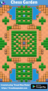This content is not affiliated with, endorsed, sponsored, or specifically approved by supercell and supercell is not responsible for it. Map Idea Chess Garden First Map Made With Brawl Map Maker I Hope You Like It Brawlstars