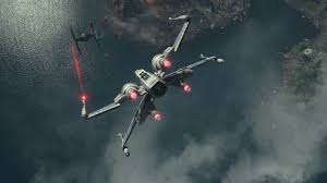 Star Wars Rogue One X Wing Fighter Vr Mission X Wing Chasing A Tie Fighter Star Wars Film Star Wars Wallpaper Star Wars Movie