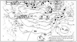 Weather Charts Aviation Weather Services Pilots Handbook Of