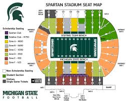 33 specific msu stadium seating chart