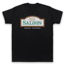 Womens T Shirt Deadwood Bella Union Saloon Cult Western Tv
