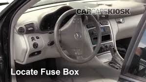 Interior Fuse Box Location 2001 2007 Mercedes Benz C230