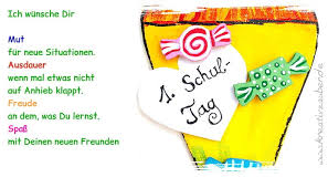 Ein fröhliches einschulungstheater:anna und benni wollen am ersten schultag den schulanfängern buchstaben und zahlen beibringen. Spruche Zur Einschulung Erster Schultag Kreativzauber