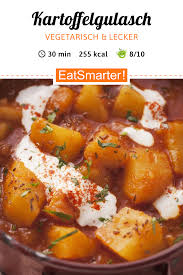 Vegetarisches Kartoffelgulasch Rezept Kartoffelgulasch Vegetarisches Gulasch Rezepte