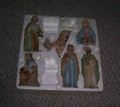 Home interior nativity set 5604. Homco Home Interiors Nativity Set 5604 5605 Complete Set Christmas 69 99 Picclick
