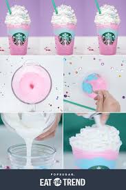 Birthday Cake Unicorn Starbucks Drinks For Kids We Hacked Starbucks S Unicorn Frappuccino Recipe Starbucks Unicorn Frappuccino Recipe Frappuccino Recipe Frappuccino
