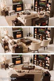 Finding Your Focal Point One Room Three Ways Raymour And Flanigan Furniture Design Center Living Room Furniture Layout Livingroom Layout Room Layout