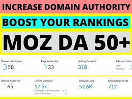 Increase Moz Domain Authority 50 High Da Backlinks Seo Backlinks For 50 Jobs First Class Help