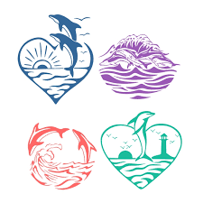 Download Dolphin Mandala Cuttable Design