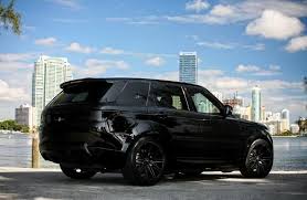 top 10 luxury suvs range rover black range rover sport black range rover sport
