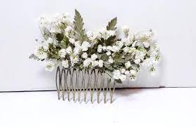 Decorate with bulk artificial baby's breath flowers for your event or home. Dried A Baby S Breath Comb Real Roses Haircomb Bridesmaid Hair Accessories Succulent Bridesmaid Hair Accessories Bridesmaid Hair Pieces Decorative Hair Combs