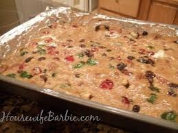 An American Housewife No Bake Fruitcake Bars Christmas Baking Classic In 2020 Fruit Cake Icebox Fruit Cake Recipe Fruitcake Recipes