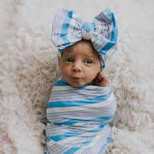 Fresh Stripes Swaddle Blanket Set