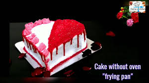 Entdecke rezepte, einrichtungsideen, stilinterpretationen und andere ideen zum ausprobieren. Heart Shape Cake In Frying Pan Cake Without Oven Valentine S Day Cake Malayalam Youtube