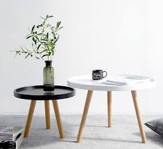 Black And White End Table Black And White End Table Living Table White End Tables Coffee Table