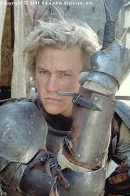 Heath Ledger As William Thatcher Or Sir Ulrich Von Lichtenstein Of Gelderland In A Knight S Tale Medieval Characters A Knight S Tale Heath Ledger Knight