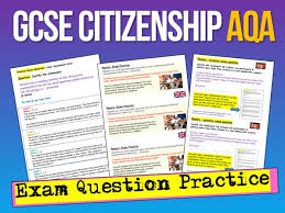 Gcse Citizenship Exam Practice Teaching Resources