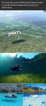 The Crystal Clear Water Of Flathead Lake Montana Cool Places To Visit Places To Visit Places To Travel