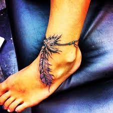 12 Instep Tattoos You Must Love Pretty Designs Anklet Tattoos Feather Tattoos Foot Tattoos