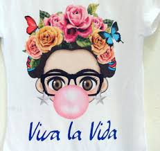 Biografia De Frida Kahlo Para Niños Para Imprimir Frida Kahlo Viva La Vida Flower Art Arte De Parede Infantil Ilustracoes Estampas