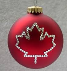 6 Canadian Christmas Decoration Ideas I Would Paint The Red Maple Leaf On A Blue Ornament To G Canada Christmas Canadian Christmas Christmas Decorations Canada