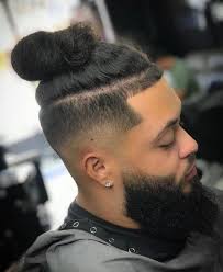 Man bun + mid fade. 14 Black Man Bun Styles With Images New Natural Hairstyles