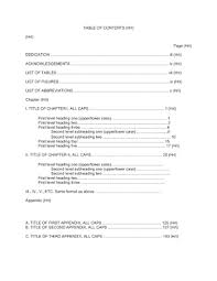 Maybe you would like to learn more about one of these? Table Of Contents Example Research Paper