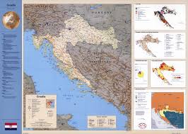 Todos los mapas de croacia. Ampliacion De La Escala Del Mapa De Croacia Perfil De Pais 1996 Croacia Europa Mapas Del Mundo