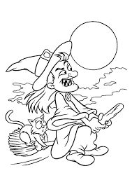 Print Coloring Image Momjunction A Community For Moms Halloween Malning Magiska Symboler Halloween