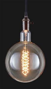 Oversized Vintage Style G200 Light Bulb 11 Ht Antique Lamp Supply