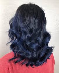 Think grover from sesame street, and it does wash out, but pretty slowly. 19 Most Amazing Blue Black Hair Color Looks Of 2020