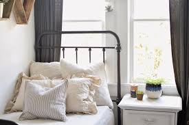 Incorporate boho elements with a patterned rug, bright sheets and pillows, and rattan ottomans. 5 Style Tips For A Teen Girls Boho Farmhouse Bedroom Hallstrom Home