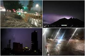 Infórmese sobre el tiempo que hará con las previsiones diarias ampliadas de accuweather para monterrey, nuevo león, méxico. Monterrey Sufre Clima Loco Ayer Caloron De 45 Grados Y Hoy Tormenta Electrica Lluvia Granizo E Inundaciones 24 Horas