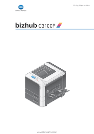 A6 až a4 a vlastní formáty. Konica Minolta Bizhub C3100p Bizhub C3100p Maintenance Troubleshooting User Gu