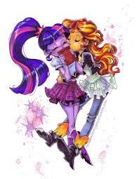 Sunset And Twilight By Briannacherrygarcia Deviantart Com On Deviantart My Little Pony Drawing Art Pony Drawing
