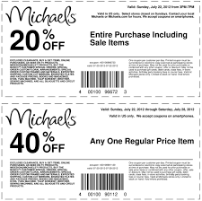 40 Off A Single Item And More At Michaels Crafts Coupon Via The Coupons App Michaels Crafts Coupons Michaels Coupon Coupon Apps