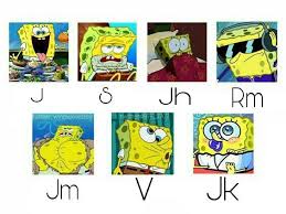 Bts Spongebob Version Bts Memes Bts Boys Bts
