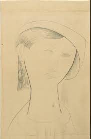 Amedeo Modigliani S Pencil Drawing Of Beatrice Hastings Circa 1915 Peintre Figuratif Portrait Peinture Figuratif