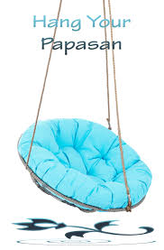 Hi everyonesimple things you can do to support me to build up this channel:1. Diy Hanging Papasan Chair Blue Cushion Hanging Chairs