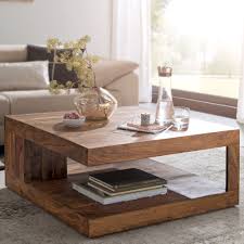 Couchtisch kaufen sie günstig auf wohnen.de ⭐ kostenloser versand & retoure große auswahl ⭐ kauf auf rechnung und raten Wohnling Couchtisch Massiv Holz Sheesham 90 Cm Breit Design Wohnzimmer Tisch Dunkel Braun Landhaus Stil Beistelltisch