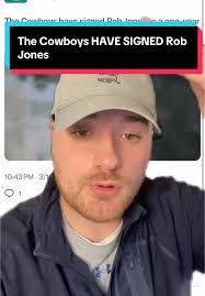 Cowboys Sign Rob Jones to Enhance Roster