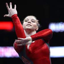 Will be sending five men and six women to the tokyo olympics in gymnastics. Jade Carey Triple Double Layout At 2021 Nationals Training Popsugar Fitness